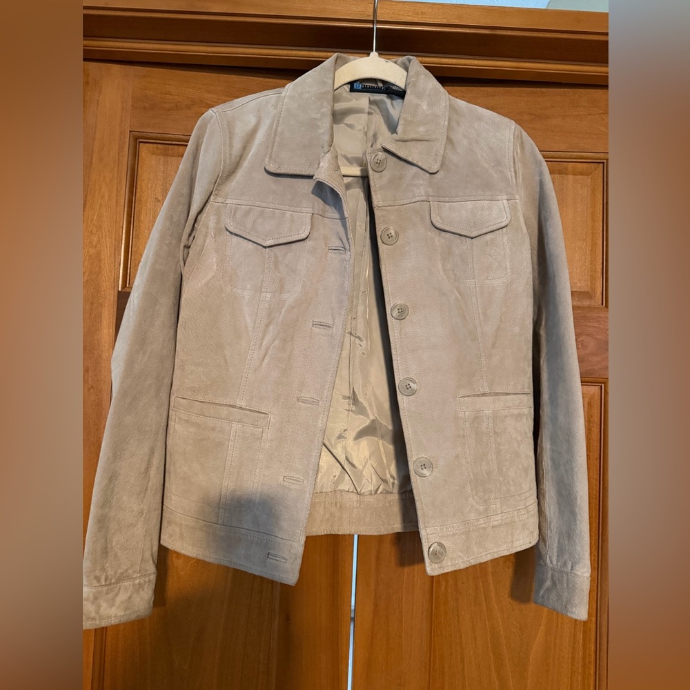 Relativity Women's Jean Jacket - Light Gray